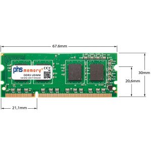 Memória 1GB DDR3 Kyocera Ecosys M2640IDW Ram UDIMM